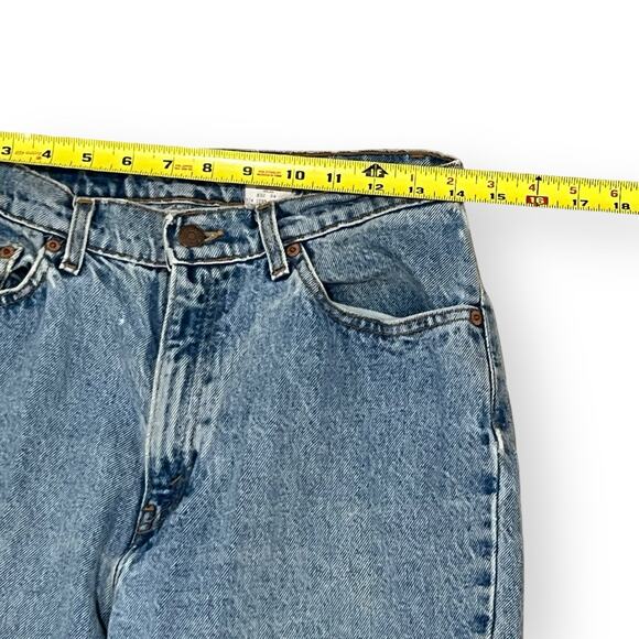 Vintage Levis Jeans Womens 11 Short Med Wash 512 Slim Fit Tapered 90s 28x28 - Picture 11 of 13